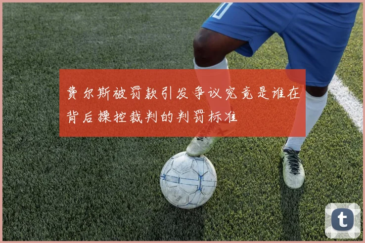 费尔斯被罚款引发争议究竟是谁在背后操控裁判的判罚标准