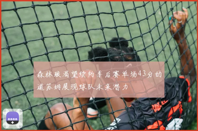 森林狼渴望续约季后赛单场43分的道苏姆展现球队未来潜力